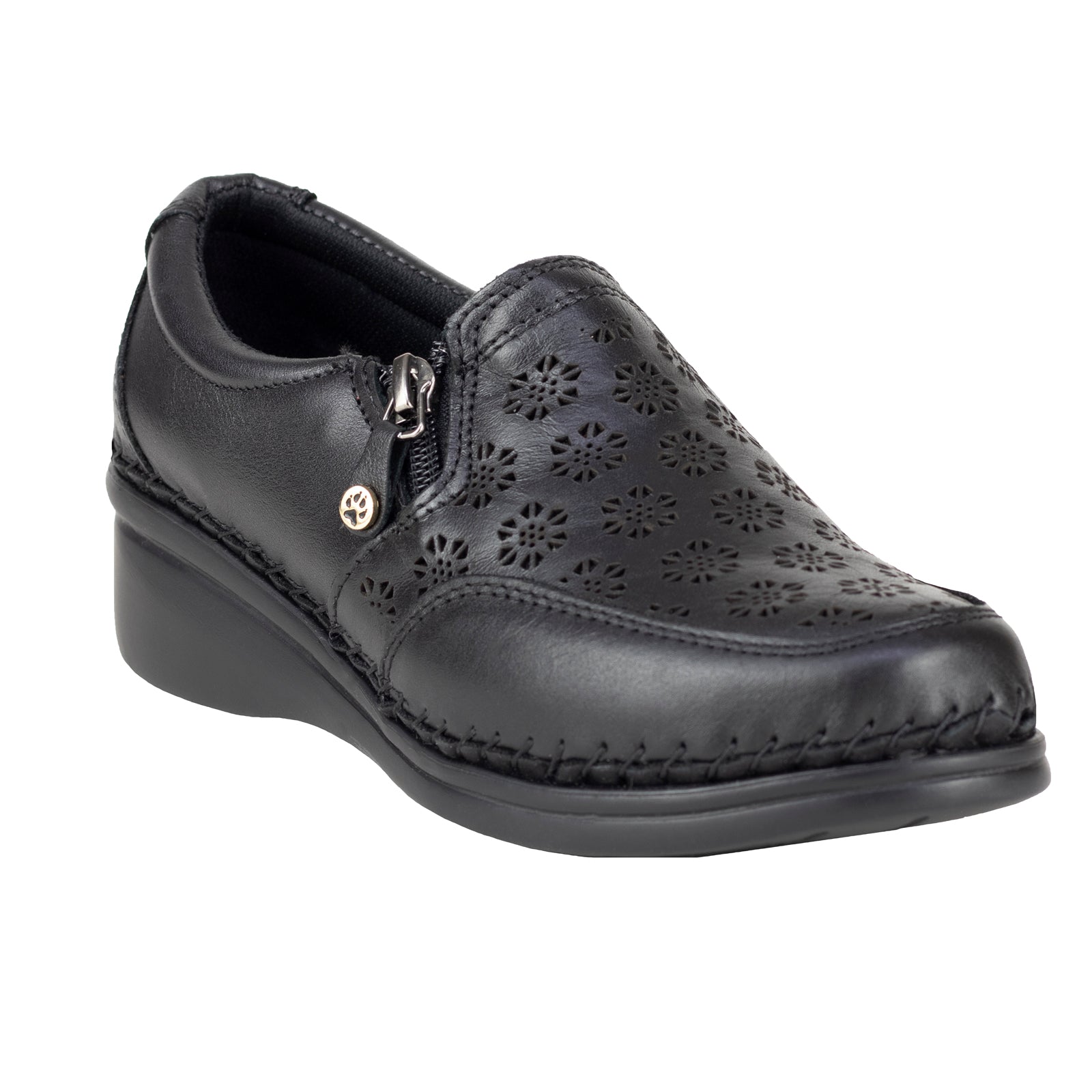 Zapato Mocasín Slip Casual On Para Dama Lobo Solo 4732 Negro