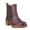 Bota Casual Dama Verde Tabaco Bella 7153 Vino