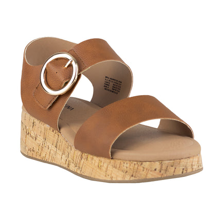 Sandalia Casual Para Dama Lady Paulina 38501 Canela