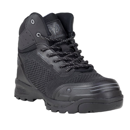 Bota Seguridad Con Casco Acero Para Caballero NEW RAM 9544 Negro Acero