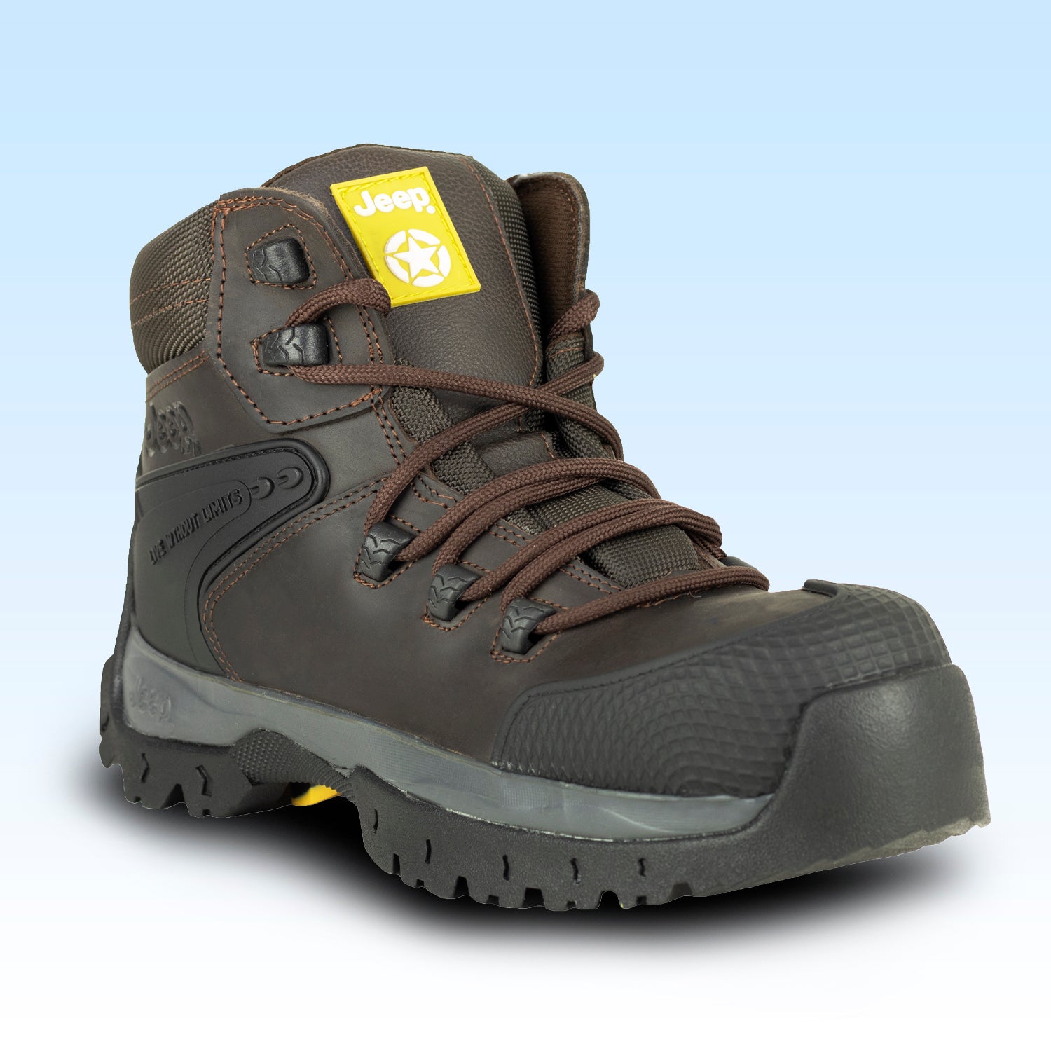 Bota Industrial Tipo II (PP) Caballero Jeep Wrangler 3560 Crazy Café