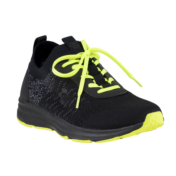 Tenis Running Para Caballero Charly 1029898 Negro Limón