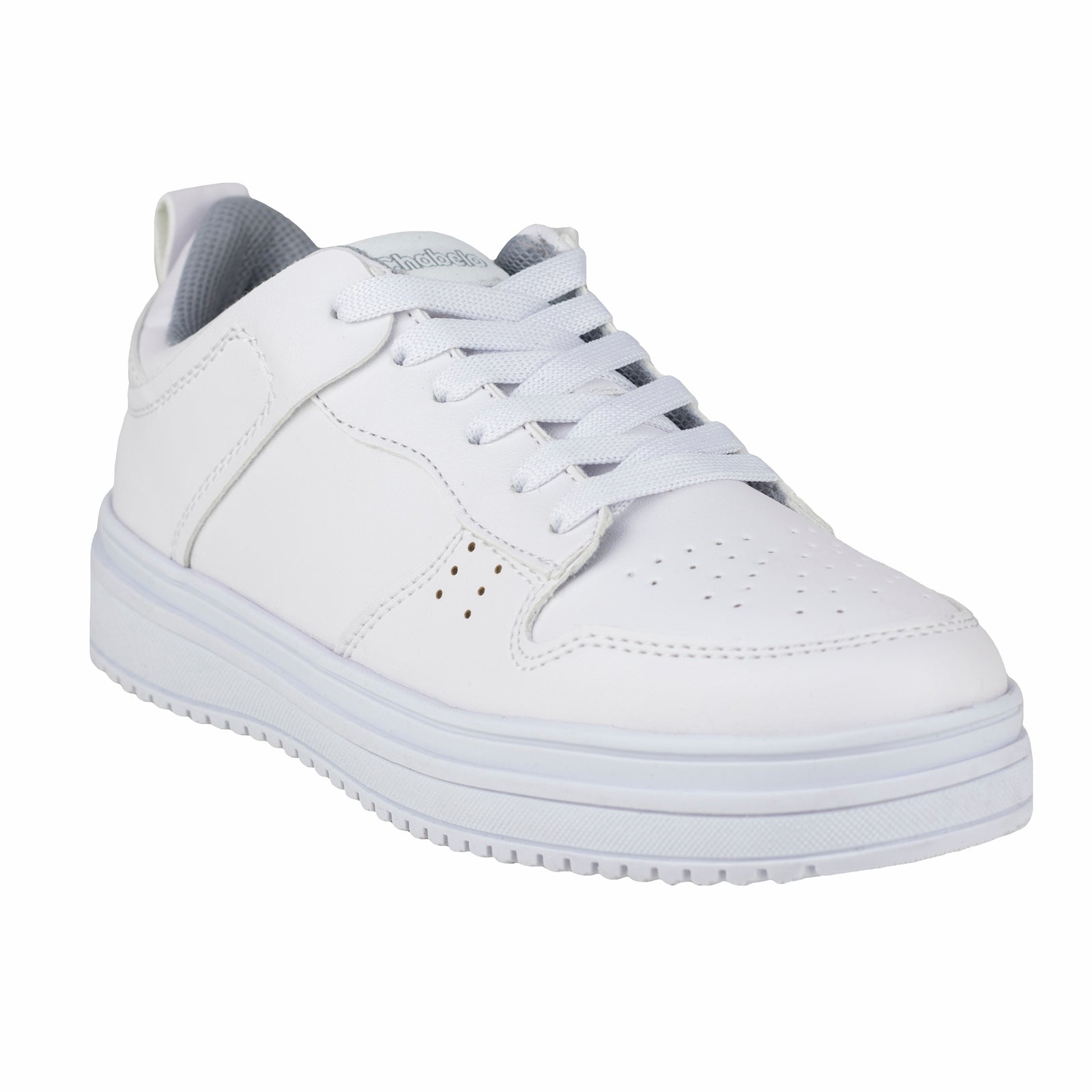 Tenis Escolar Choclo Para Niño Chabelo C859-A Blanco 22-26.5