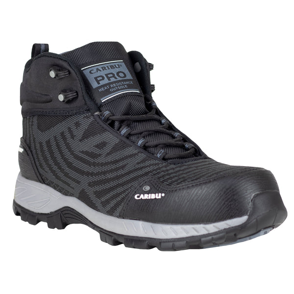 Bota Industrial Tipo II PP Caballero Caribu Work 340 Negro