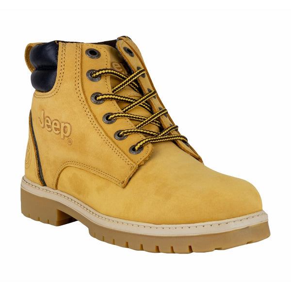 Bota Casual Hombre Jeep 3822 Nobuck Miel