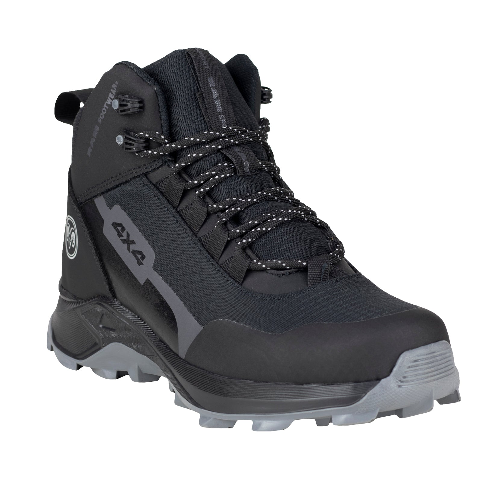 Bota Casual Senderismo Para Caballero New Ram 9549 Negro