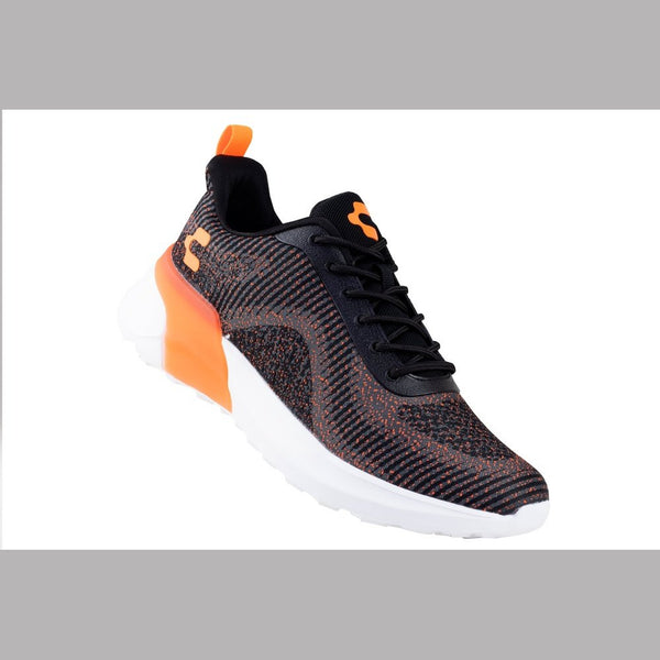 Tenis Charly Irving Walking Caballero 1086175 Negro Naranja