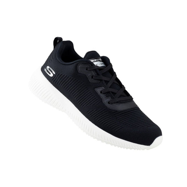 Tenis Skechers Bobs Sport Squad Caballero 232290 Negro Blanco