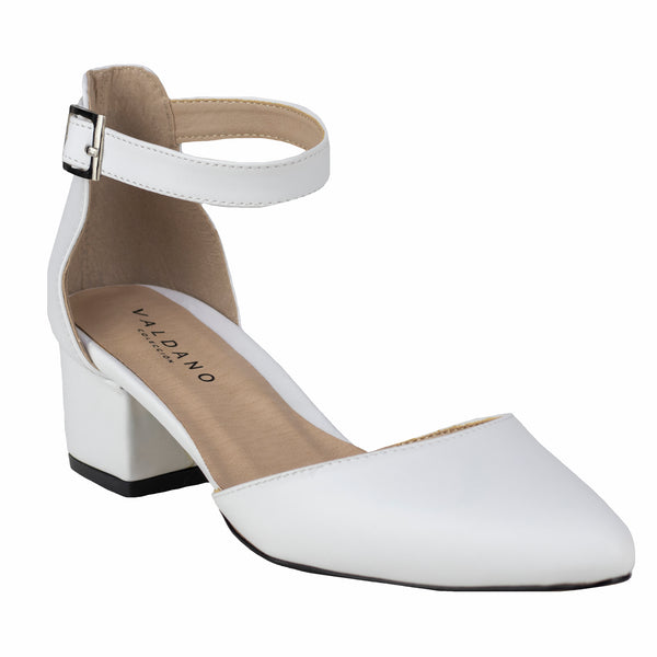 Zapatilla Baja Para Dama Valdano 663 Blanco