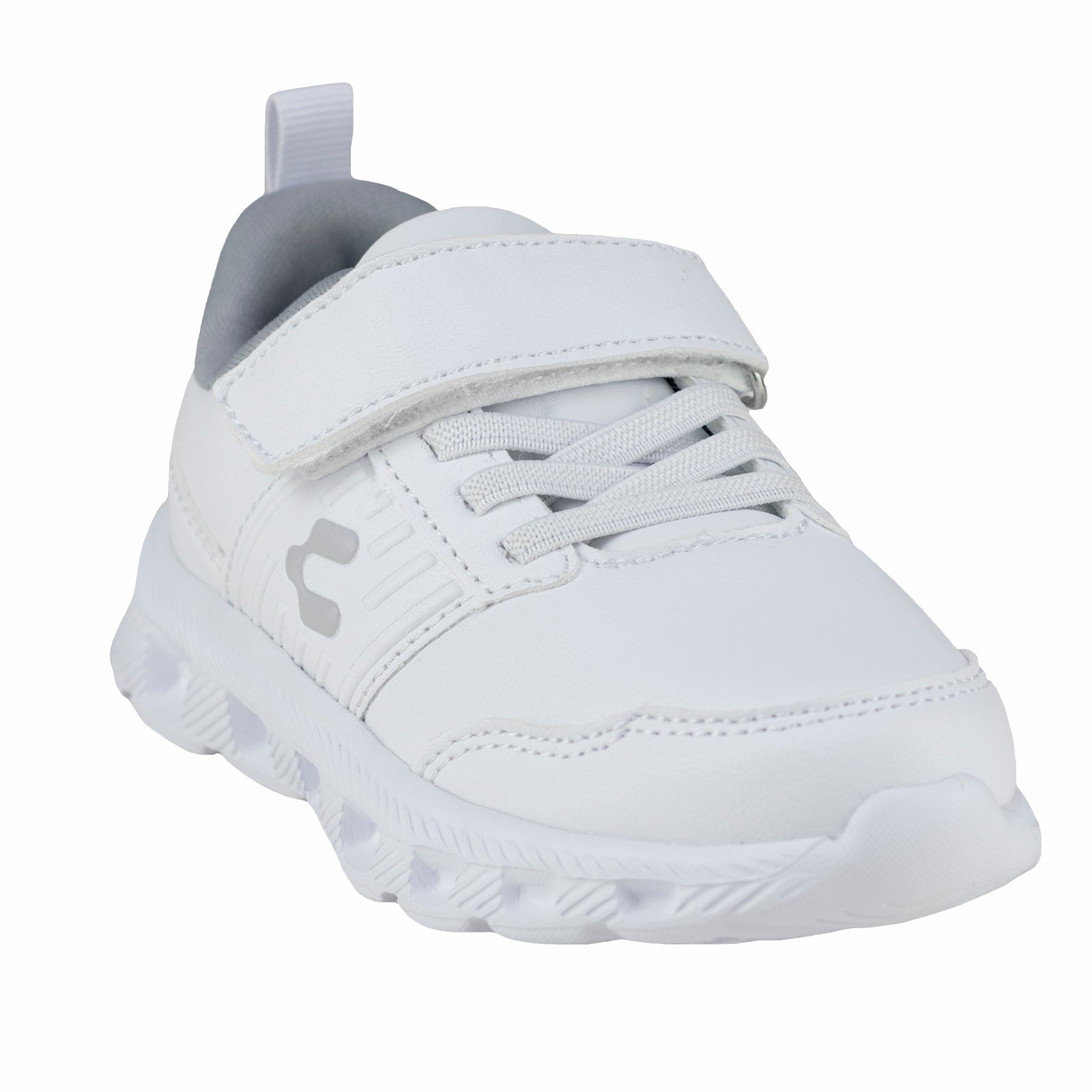 Tenis Escolar Para Niño Niña Charly 1065388 Blanco