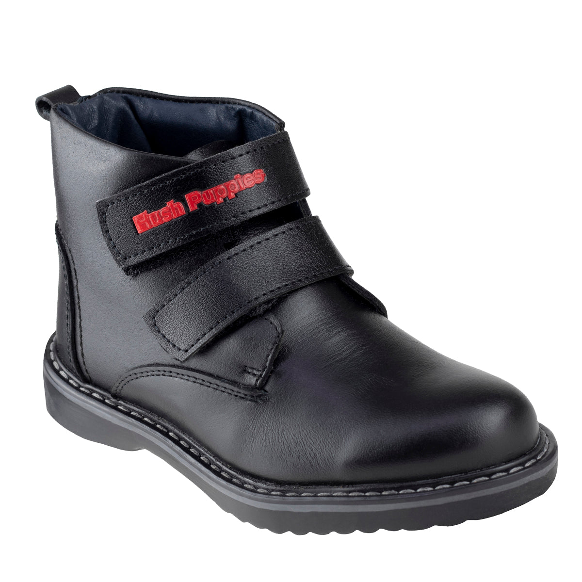 Botín Escolar Niño Hush Puppies 1262 Negro