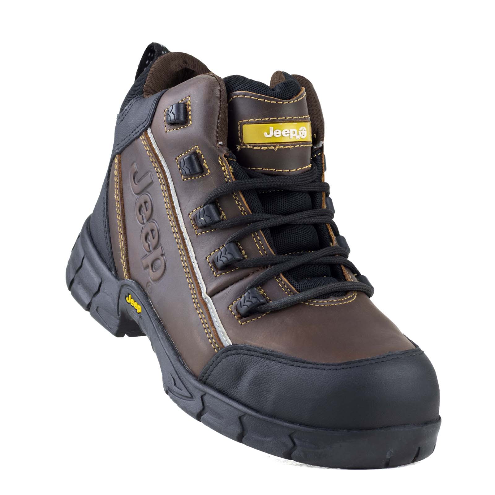 Bota Industrial Dieléctrica Tipo II + III PP+D Caballero Jeep Gladiator 5101 Café