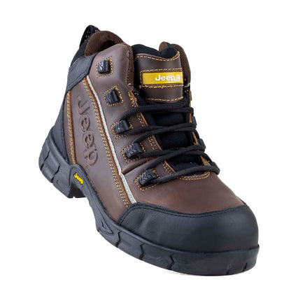 Bota Industrial Dieléctrica Tipo II + III PP+D Caballero Jeep Gladiator 5101 Café
