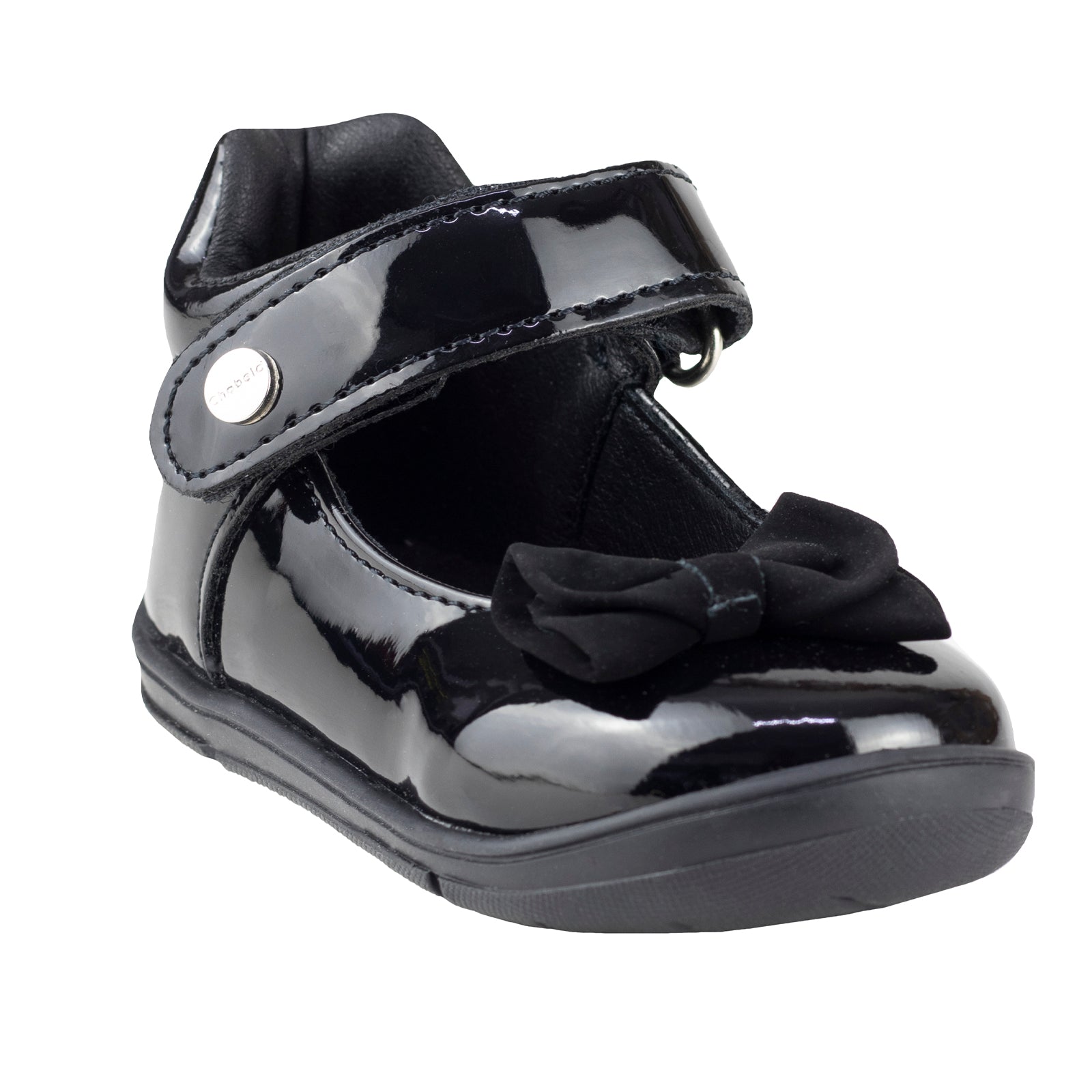 Zapato Casual Para Niña Chabelo C973-C Charol Negro