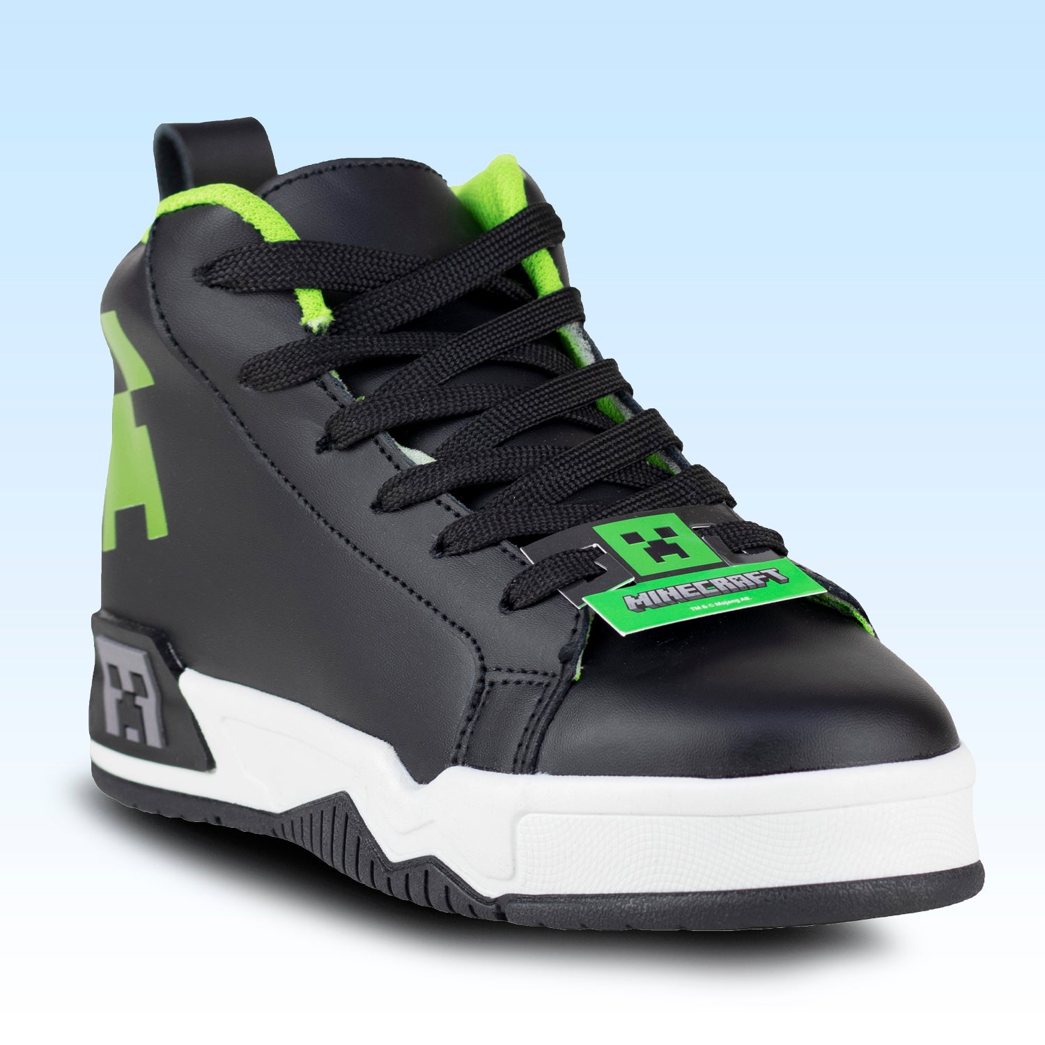 Tenis de Bota Casual Para Niño Yuyin Minecraft MI4140 Negro