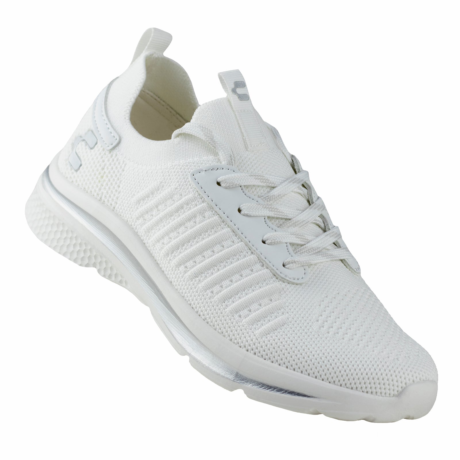 Tenis Running Para Dama Charly 1049841 Gris Blanco