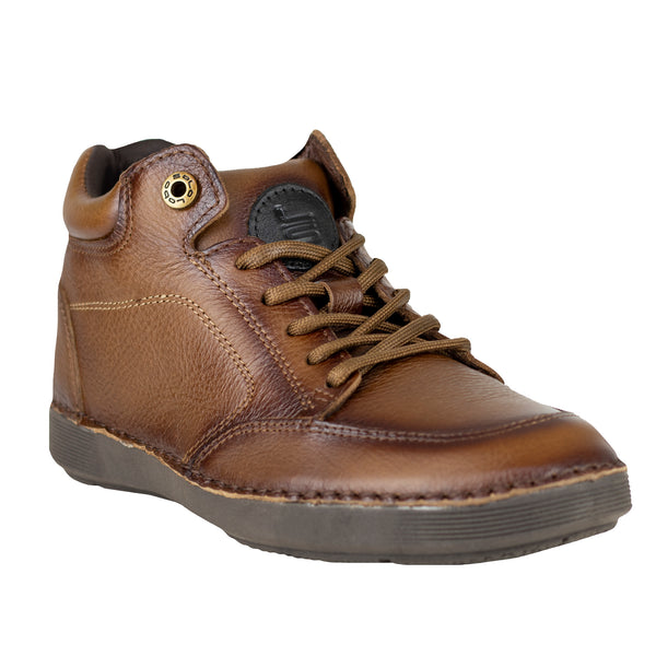 Botín Casual Caballero Lobo Solo Iker 8164 Tumbled Camel