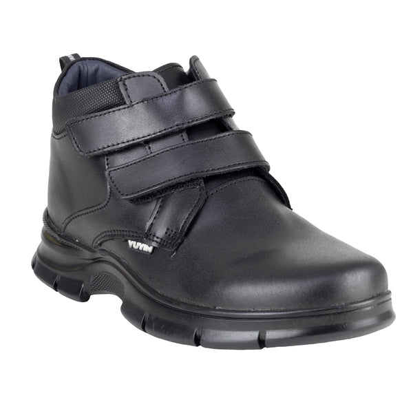 Botin Escolar Para Niño Yuyin 23270 Negro