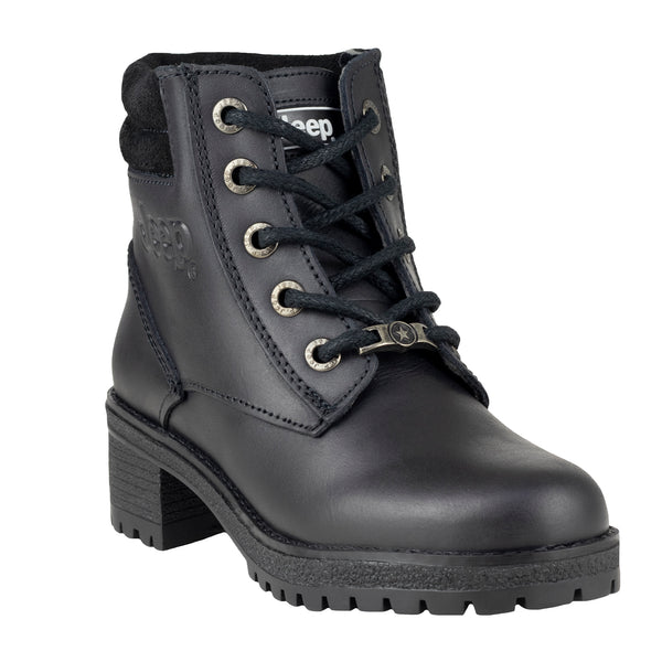 Botin De Tacon Jeep Para Dama 19052 Negro