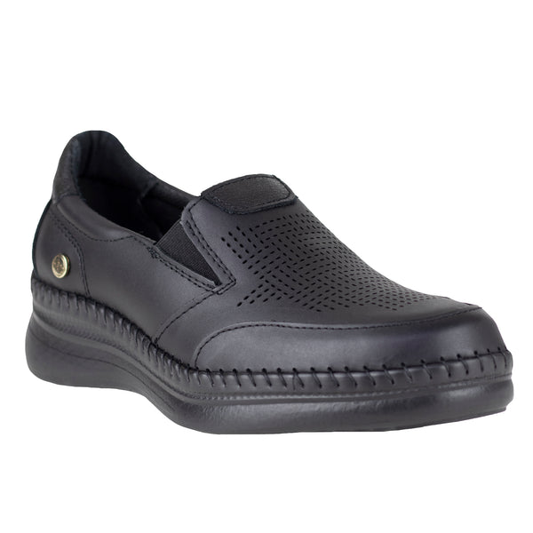 Zapato Casual Dama Lobo Solo 4984 Capri Negro