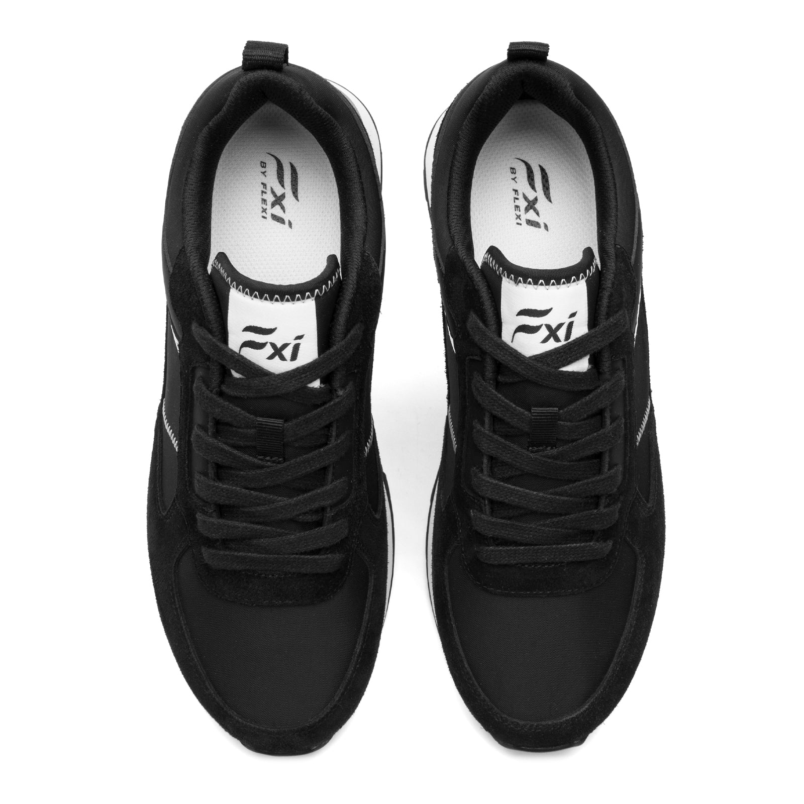 Tenis Confort Casual Para Caballero Flexi 420704 Negro
