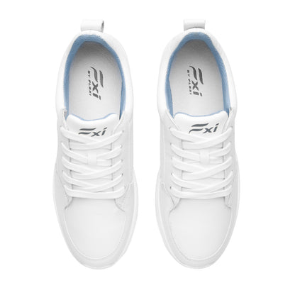 Tenis Confort Casual Para Dama Flexi 117212 Blanco