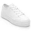 Tenis con Plataforma Dama Flexi Lina 125401 Blanco