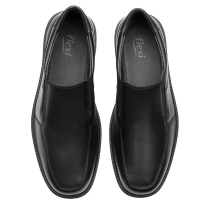Zapato Slip On Para Caballero Flexi Fazio 419602 Negro
