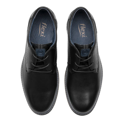 Zapato Derby Para Caballero Flexi Jasper 420001 Negro