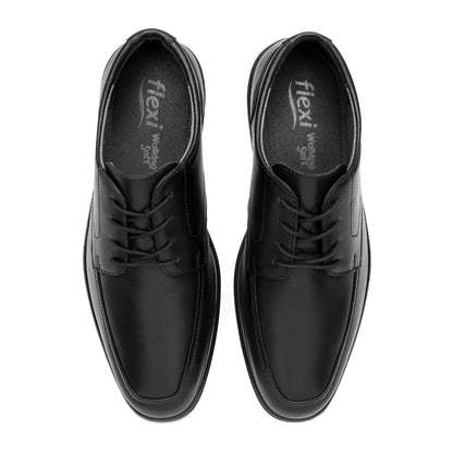 Zapato De Vestir Elegante Para Caballero Flexi 422202 Negro