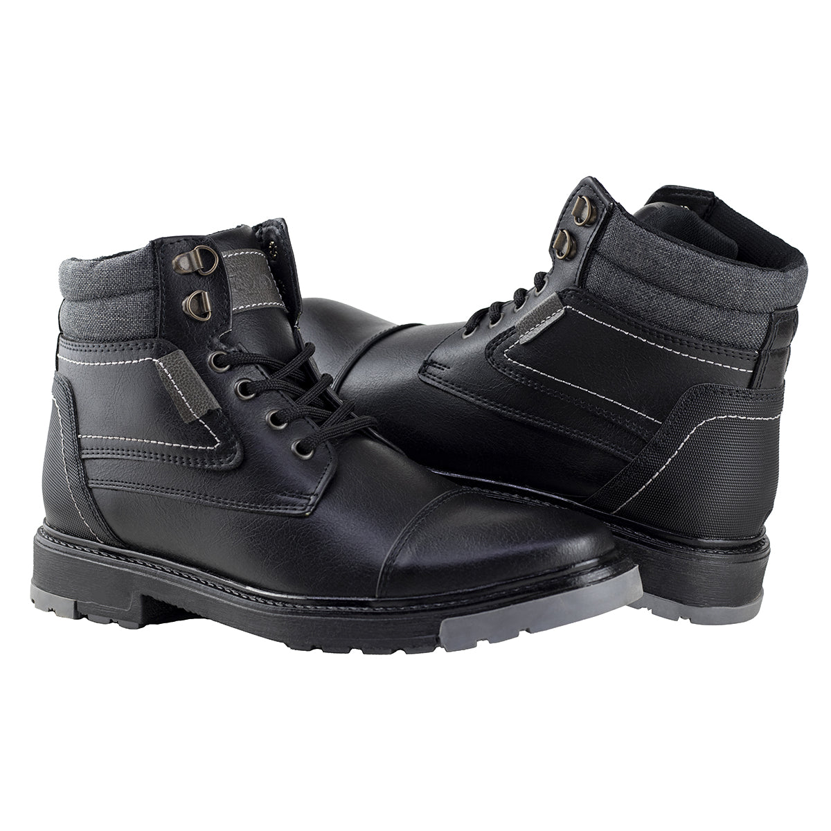 Botín Casual Caballero Capa de Ozono 654301 Negro