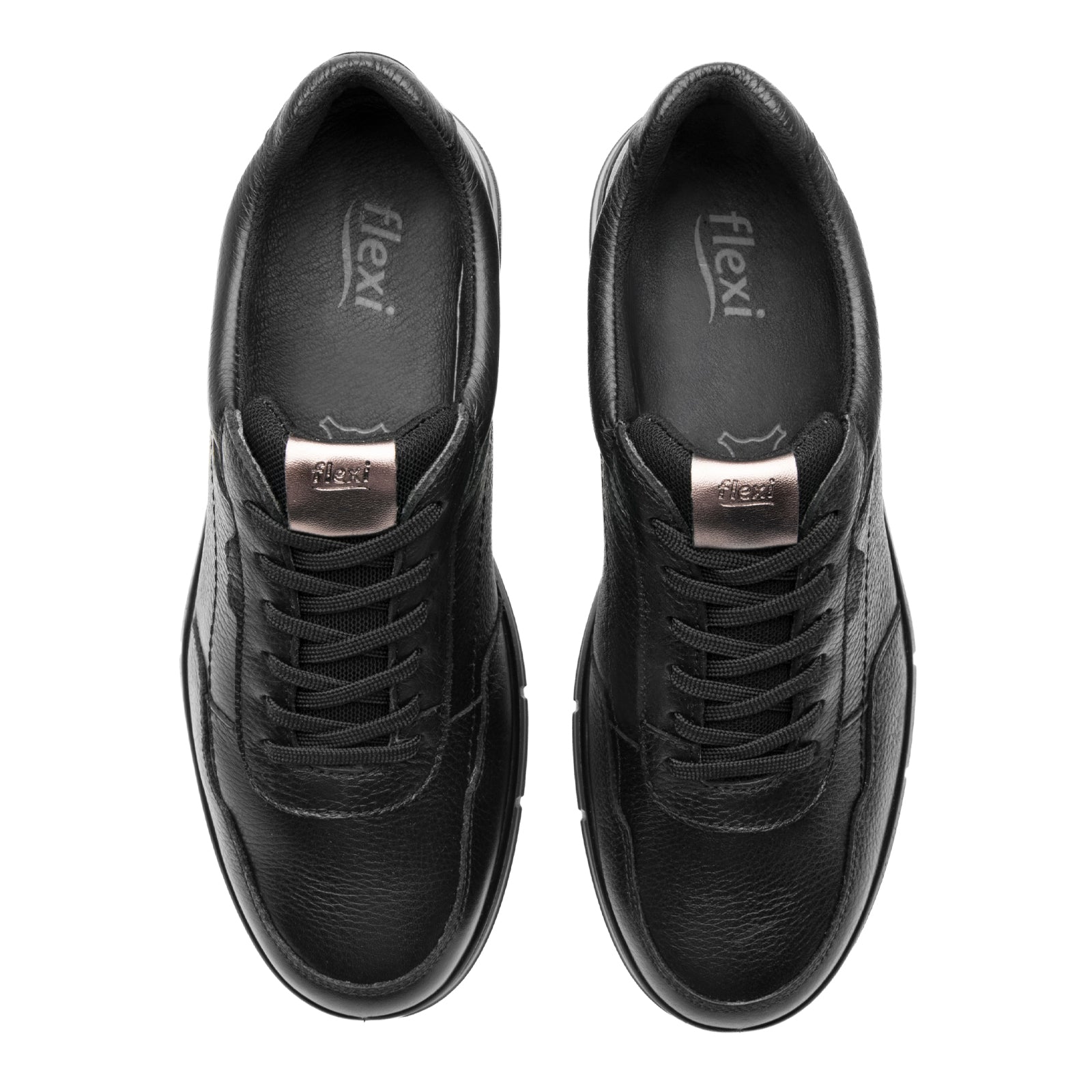 Tenis Confort Casual Para Dama Flexi 137902 Negro