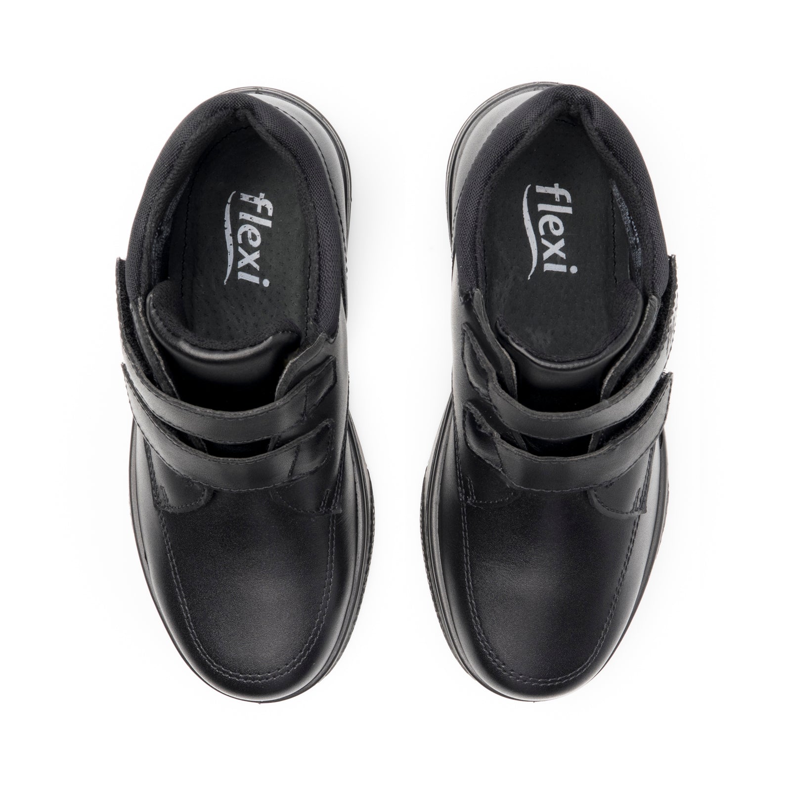Botín Escolar Ajuste Velcro Para Niño 402018 Negro