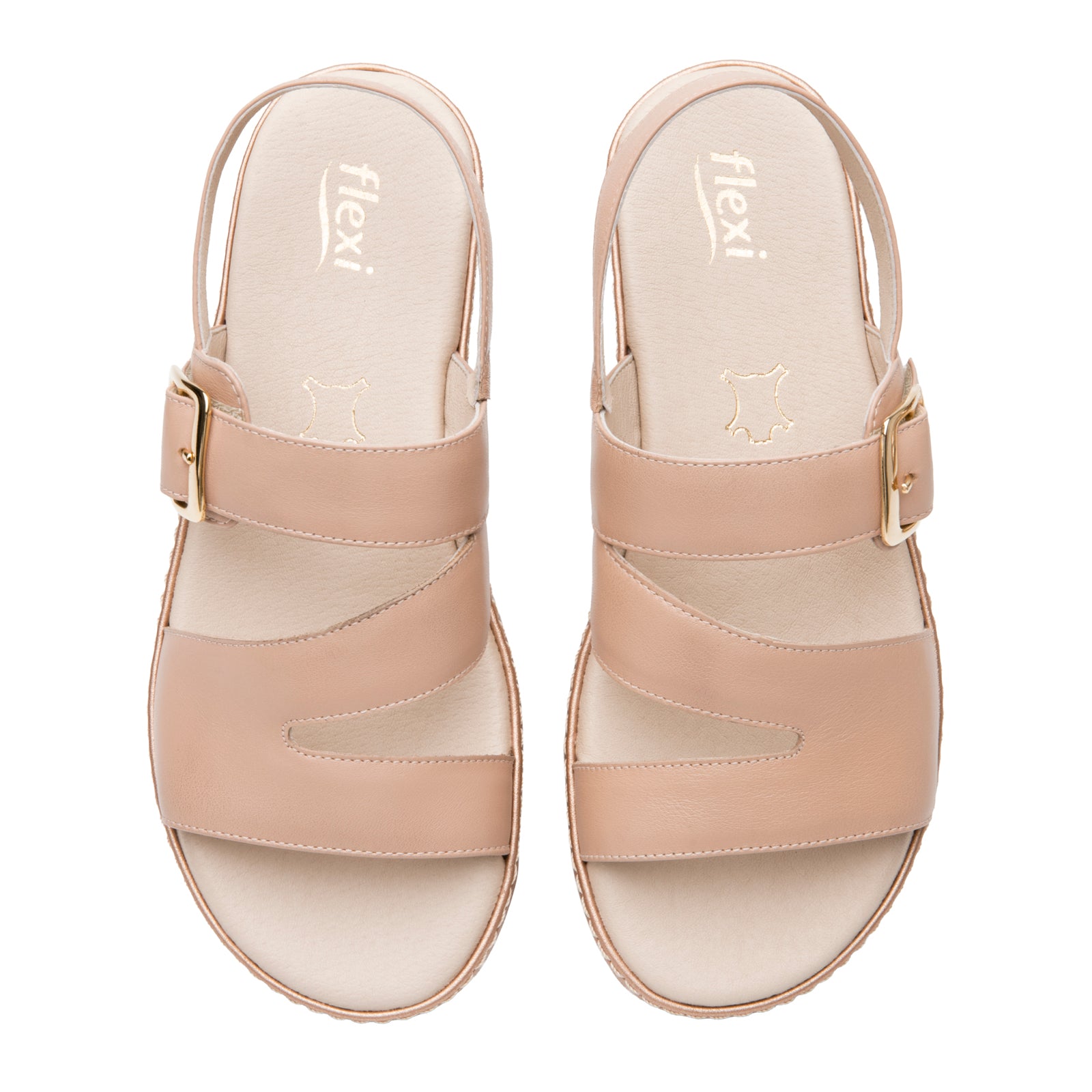 Sandalia de Piso Casual Para Dama Flexi 100237 Pétalos