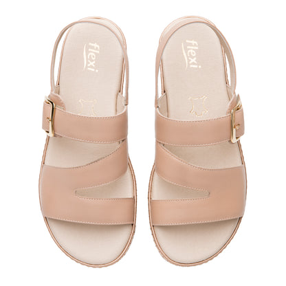 Sandalia de Piso Casual Para Dama Flexi 100237 Pétalos