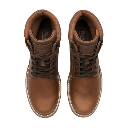 Botin Outdoor Casual Para Dama Flexi 37824 Tan