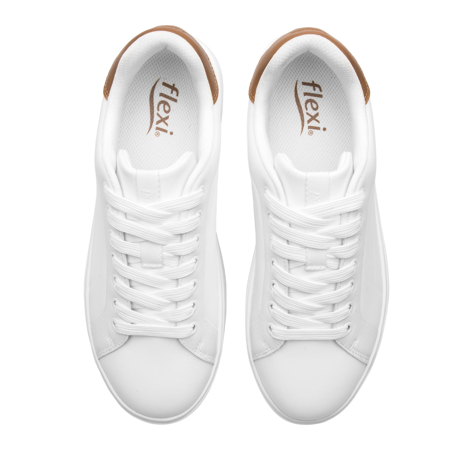 Tenis Urbano Casual Para Caballero Flexi 422601 Blanco