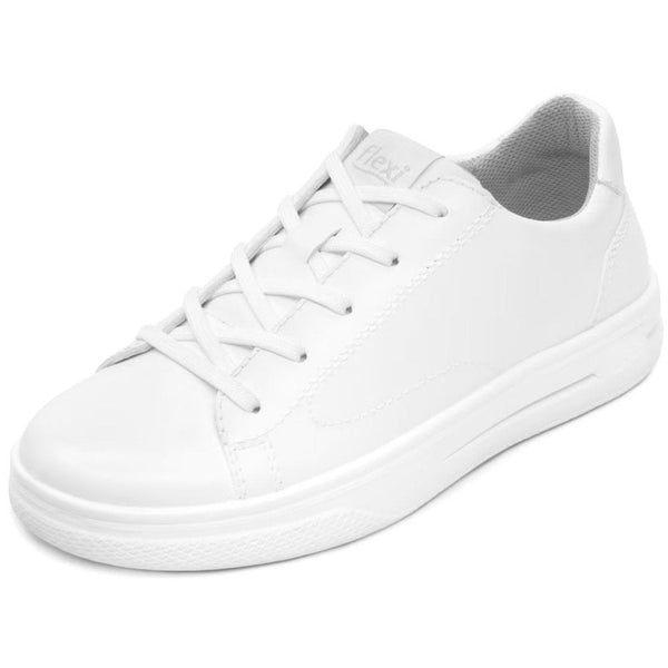 Tenis Escolar Niño Flexi Griezman Jr 401911 Blanco