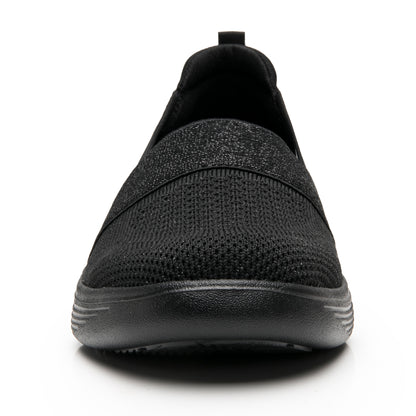 Tenis Sneaker Casual Cómodos Para Dama Flexi 104932 Negro