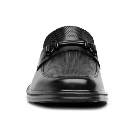 Zapato Mocasín Semivestir Para Caballero Flexi 406410 Negro