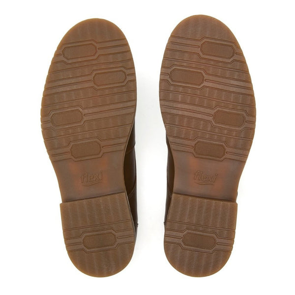 Zapato Escolar Niño Flexi Arcade 50914 Tan