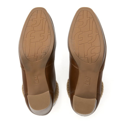 Bota de Tacón Dama Flexi Flavia 118910 Tan