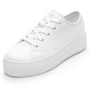 Tenis con Plataforma Dama Flexi Lina 125401 Blanco