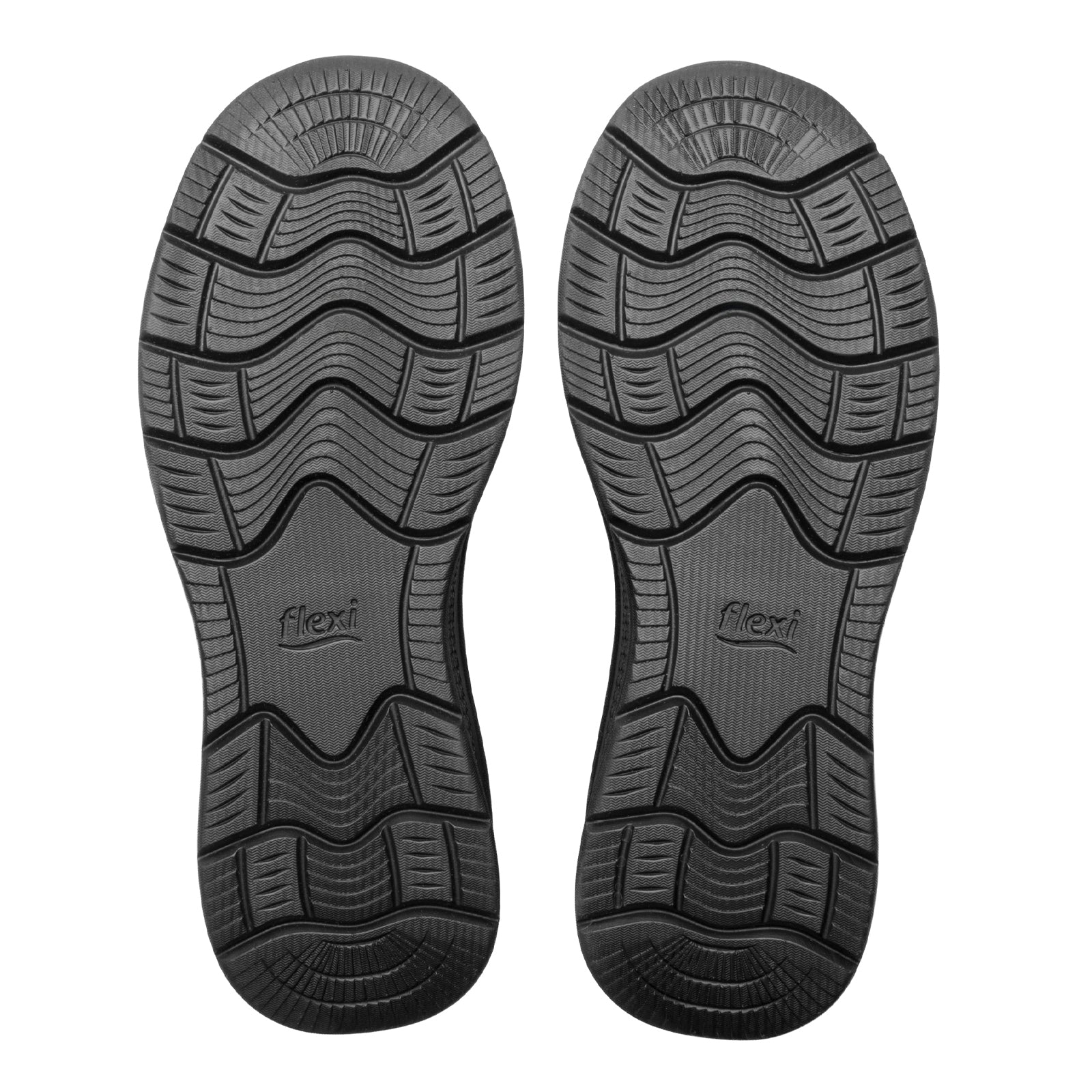 Tenis Sneaker Tejido Confort Para Dama Flexi 141202 Negro