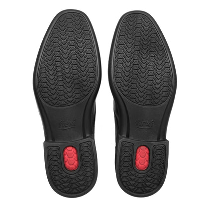 Zapato De Vestir Elegante Para Caballero Flexi 422202 Negro