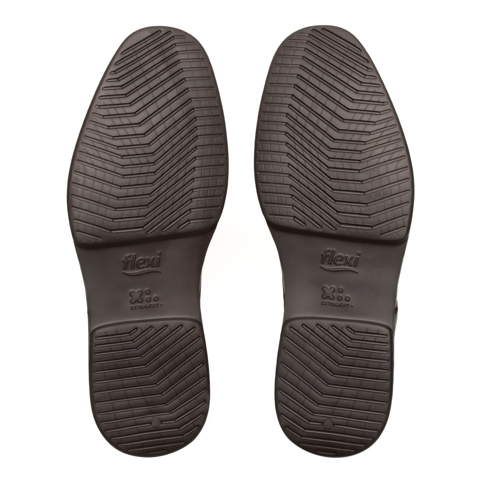 Derby Casual Caballero Flexi Titanium 409401 Nogal