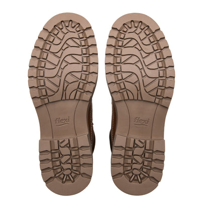Botin Outdoor Casual Para Dama Flexi 37824 Tan