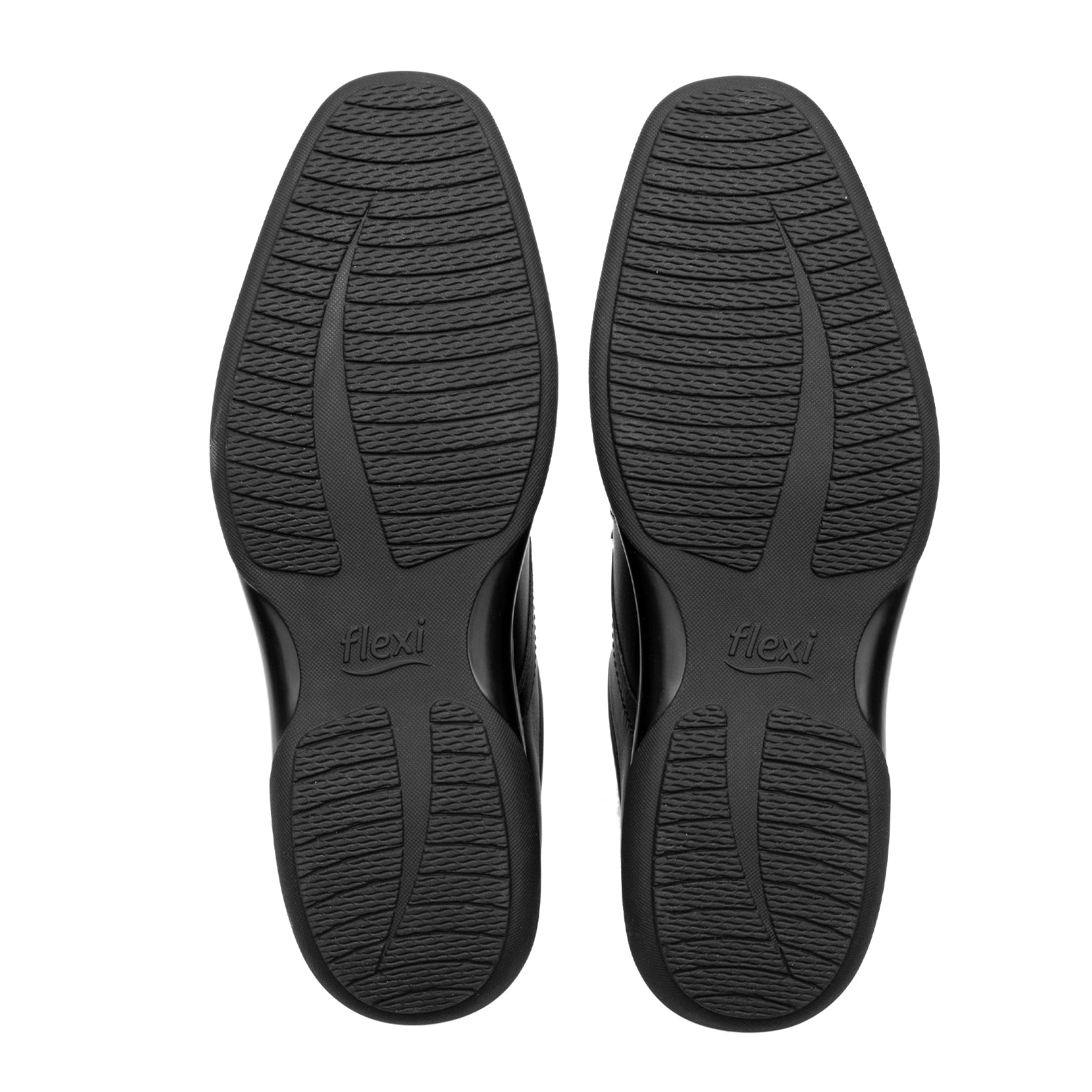 Zapato Derby Elegante Vestir Casual Para Caballero Flexi 421603 Negro