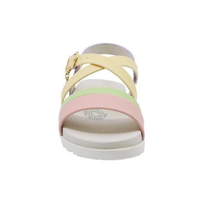 Sandalia Coqueta para niña en sintético lila cameron con acolchada