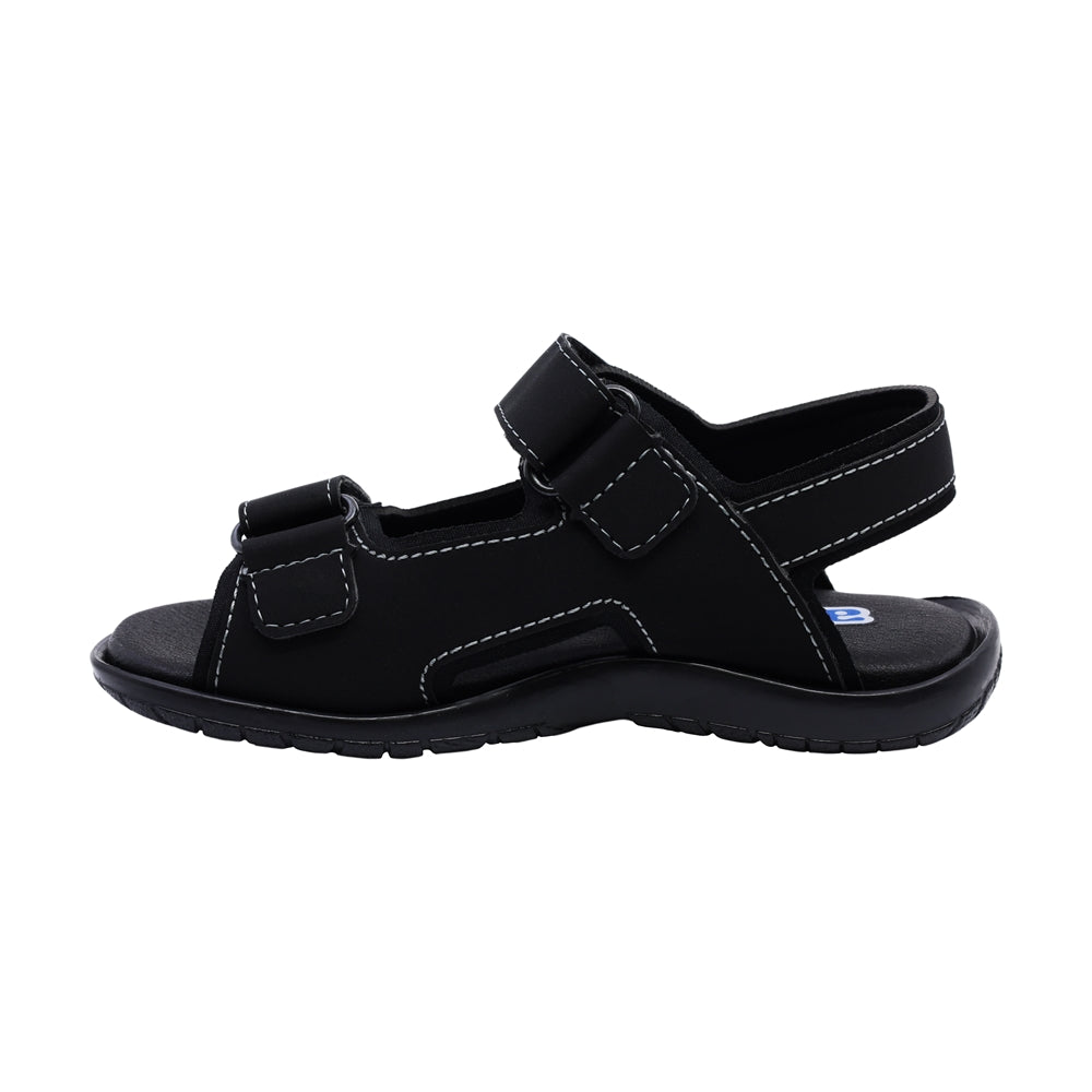Sandalia Audaz para niño en sintético negro Reactor con tira de contacto